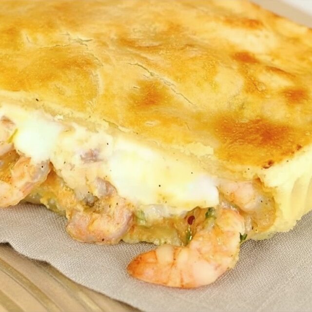 Empadão de camarão